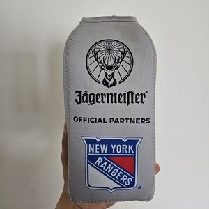 Jägermeister New York Rangers Liquor Bottle Cover Koozie